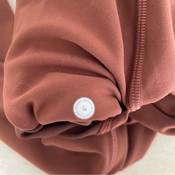 Lululemon Invigorate High-Rise Tight 25" Leggings Dark Terracotta 37626 - Picture 9 of 14